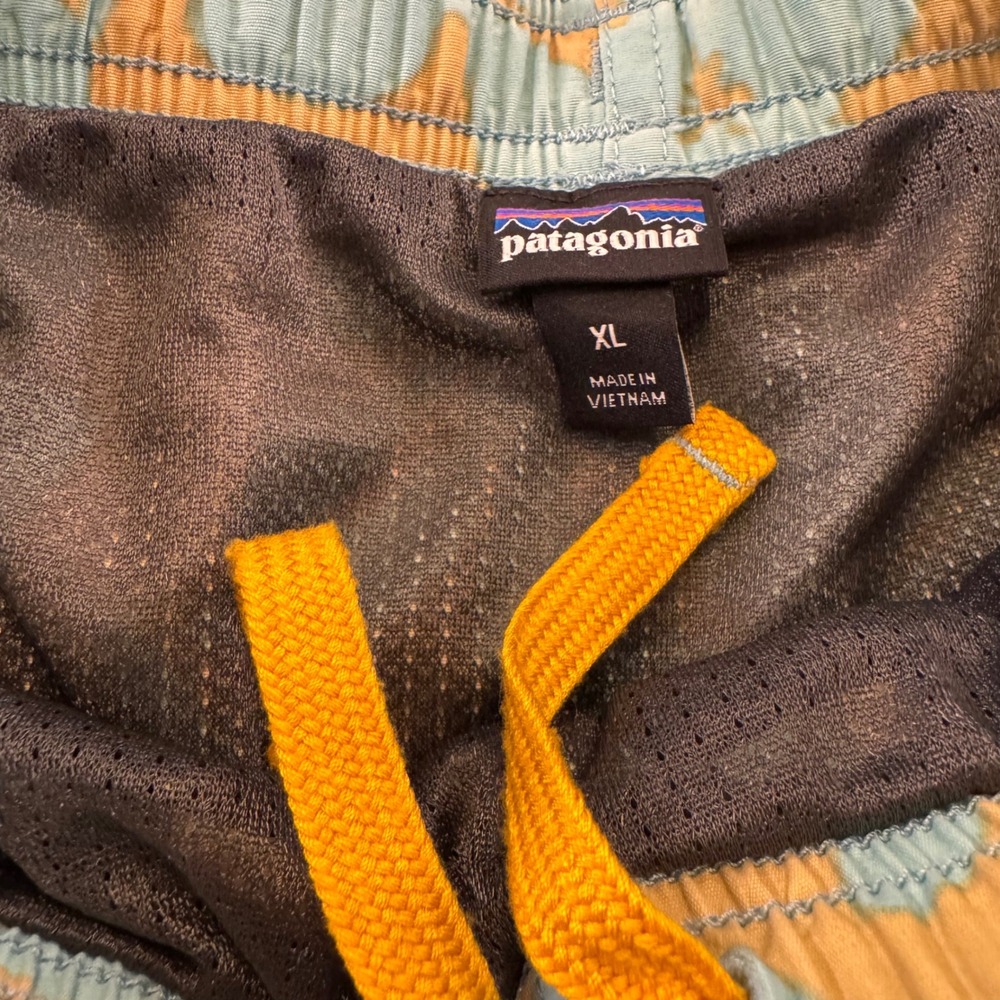 Patagonia Floral Swim Trunks Shorts Beach Surf Tropical Boardshorts Sz Yth XL/14 - Picture 4 of 7